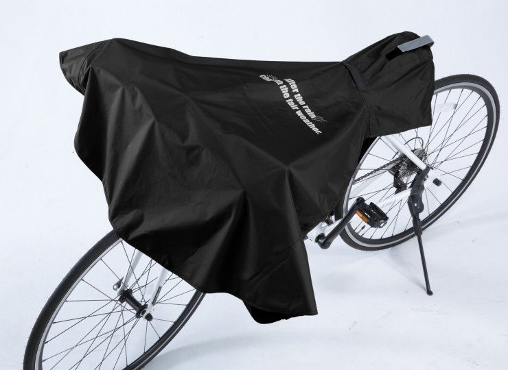 【新色】膝を雨から守るレインポンチョ