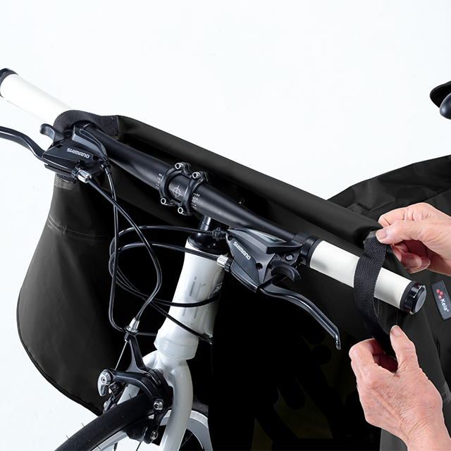 【新色】膝を雨から守るレインポンチョ